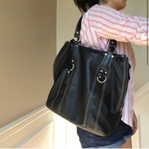 Barney’s New York Leather Tote
